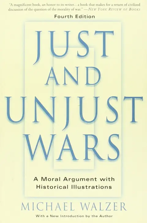 Cover of Just and Unjust Wars