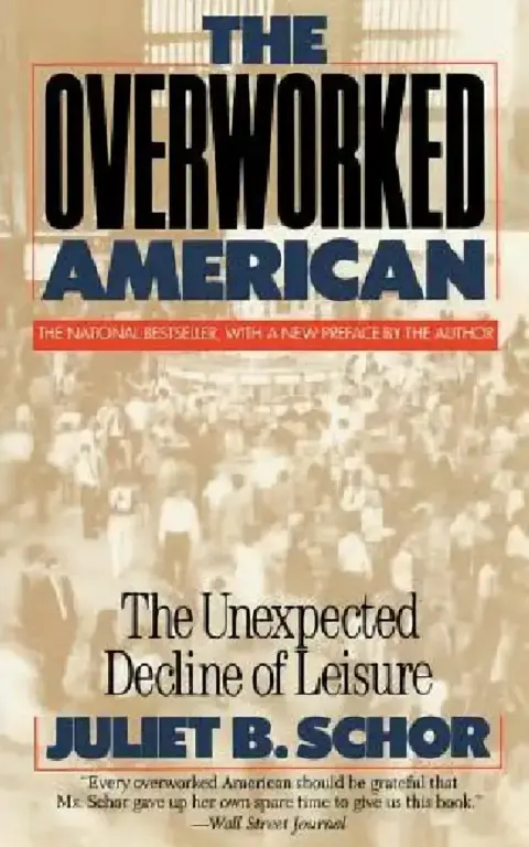 Cover of Overworked American