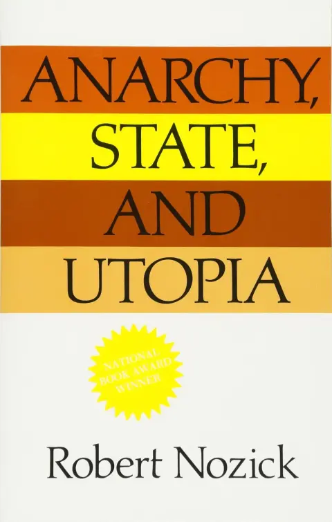 Cover of Anarchy, State, and Utopia