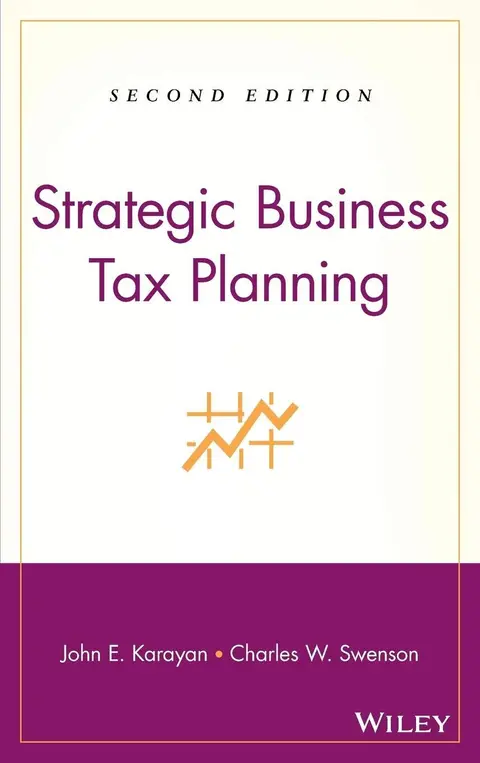 Cover of Strategic Business Tax Planning