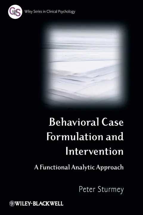 Cover of Behavioral Case Formulation and Intervention