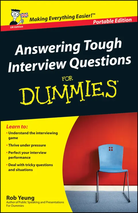 Cover of Answering Tough Interview Questions for Dummies