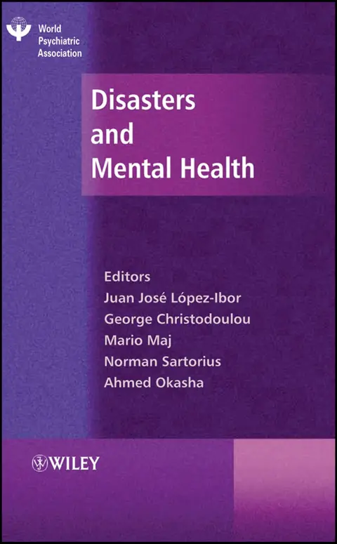 Cover of Disasters and Mental Health