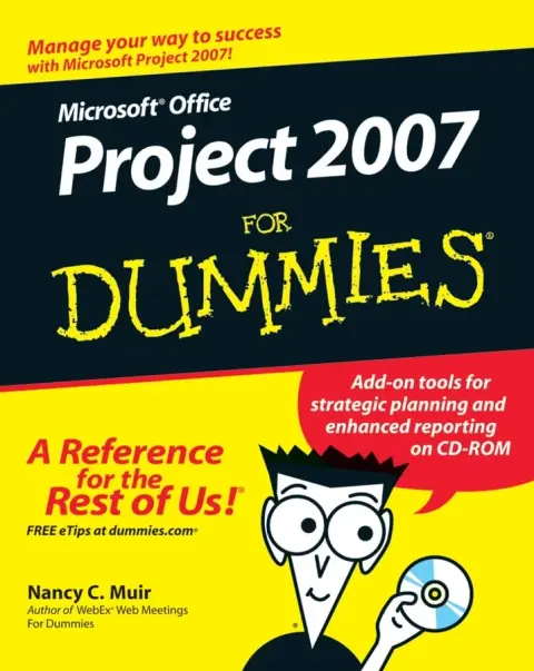 Cover of Microsoft Office Project 2007 for Dummies