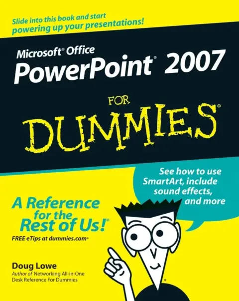 Cover of Powerpoint 2007 for Dummies