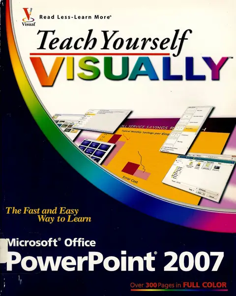 Cover of Teach Yourself Visually Microsoft Office Powerpoint 2007