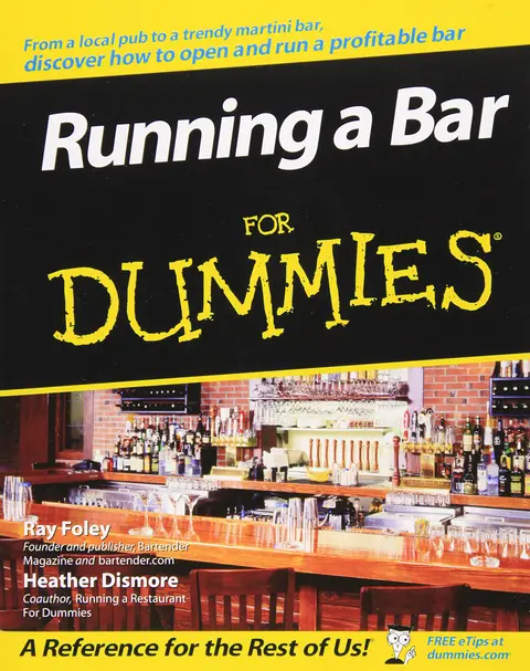 Cover of Running a Bar for Dummies