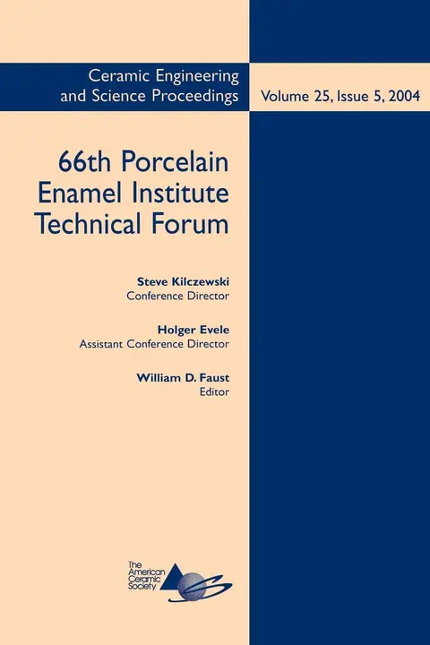 Cover of 66th Porcelain Enamel Institute Technical Forum, Volume 25, Issue 5