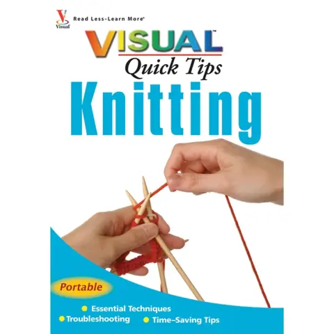 Cover of Knitting VISUAL Quick Tips
