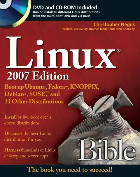Cover of Linux® Bible 2007 Edition