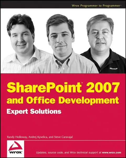 Cover of SharePoint® 2007 and Office Development Expert Solutions