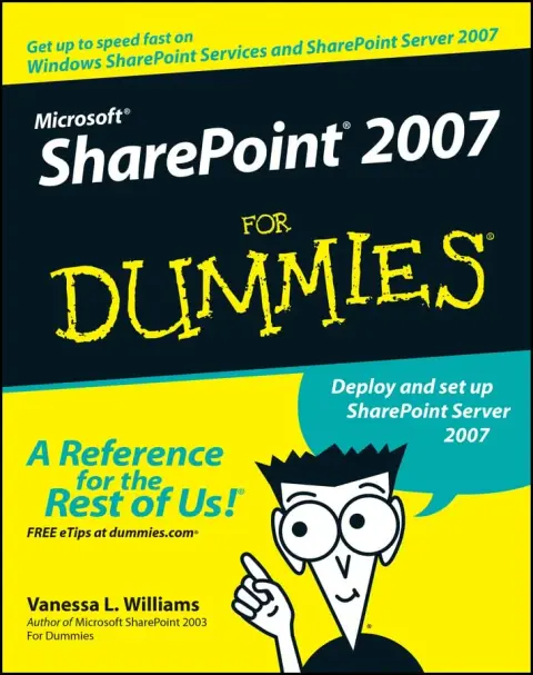 Cover of Microsoft SharePoint 2007 for Dummies