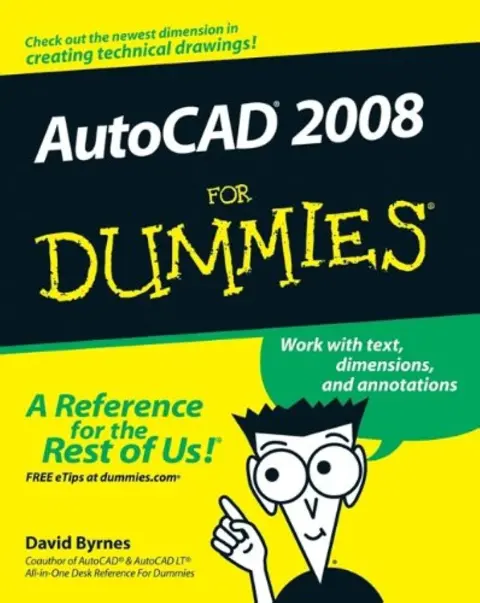 Cover of AutoCAD 2008 for Dummies