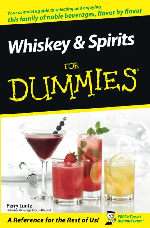 Cover of Whiskey and Spirits for Dummies