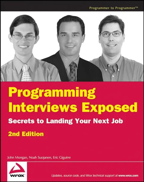 Cover of Programming Interviews Exposed