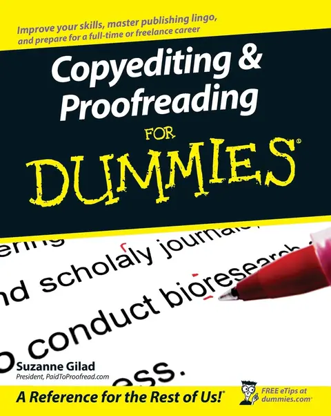 Cover of Copyediting and Proofreading for Dummies