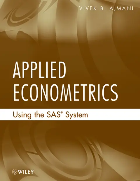 Cover of Applied Econometrics Using the Sas R System