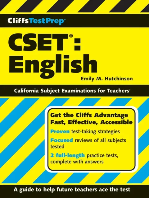 Cover of CliffsTestPrep CSET