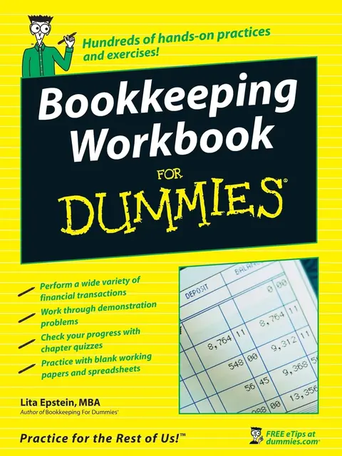 Cover of Bookkeeping Workbook for Dummies