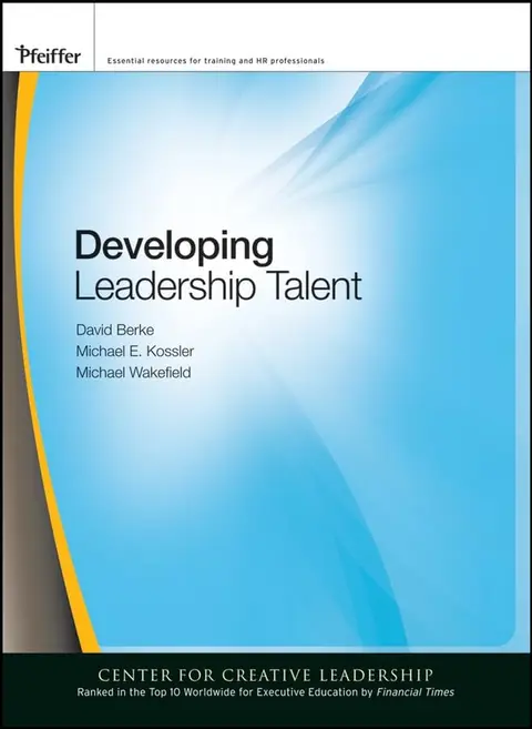 Cover of Developing Leadership Talent