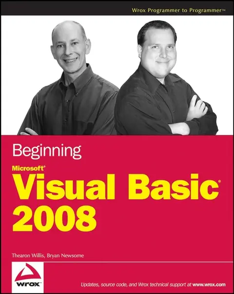 Cover of Beginning Microsoft Visual Basic 2008