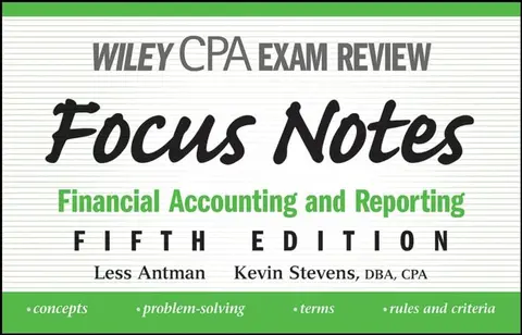 Cover of Wiley CPA Examination Review Focus Notes