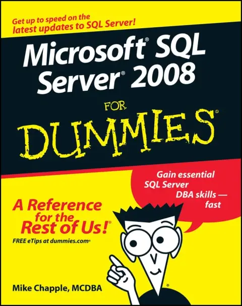 Cover of Microsoft SQL Server 2008 for Dummies