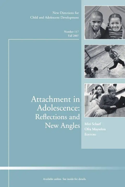 Cover of Attachment in Adolescence