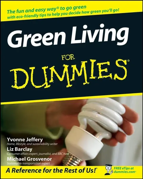 Cover of Green Living for Dummies