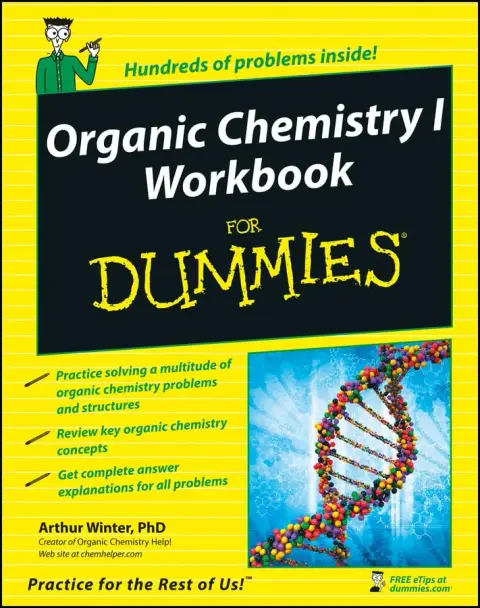 Cover of Organic Chemistry I Workbook for Dummies