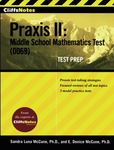 Cover of CliffsNotes Praxis II