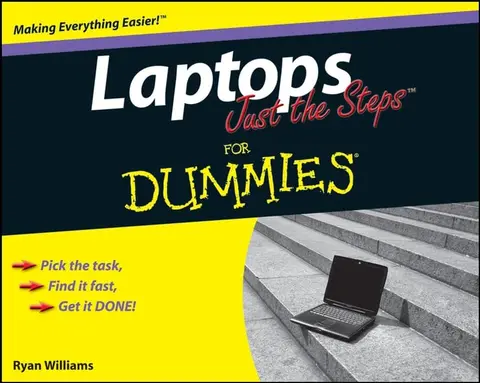 Cover of Laptops Just the Steps for Dummies