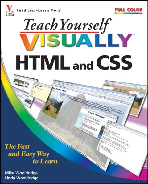 Cover of Teach Yourself Visually HTML and CSS