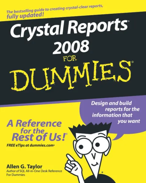 Cover of Crystal Reports 2008 for Dummies