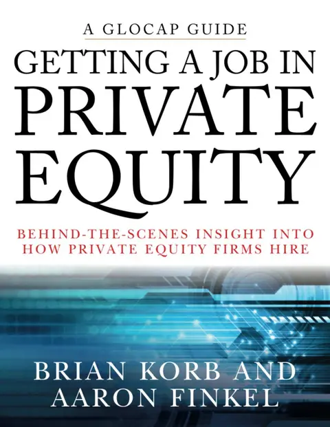 Cover of Getting a Job in Private Equity