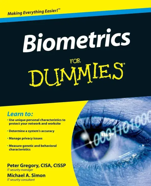 Cover of Biometrics for Dummies