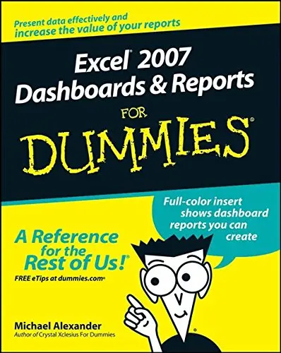 Cover of Excel 2007 Dashboards and Reports for Dummies