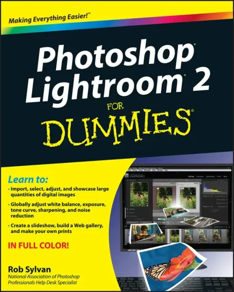 Cover of Photoshop Lightroom 2 for Dummies
