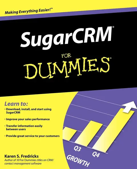 Cover of SugarCRM for Dummies