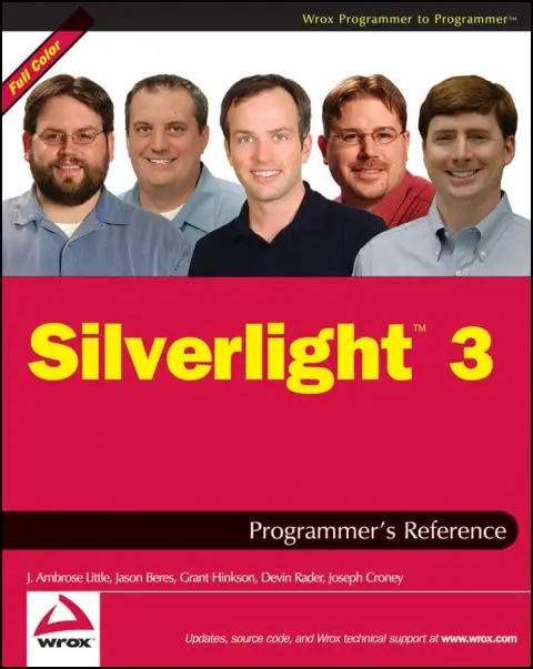 Cover of Silverlight 3 Programmer′s Reference