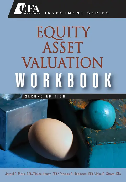 Cover of Equity Asset Valuation Workbook