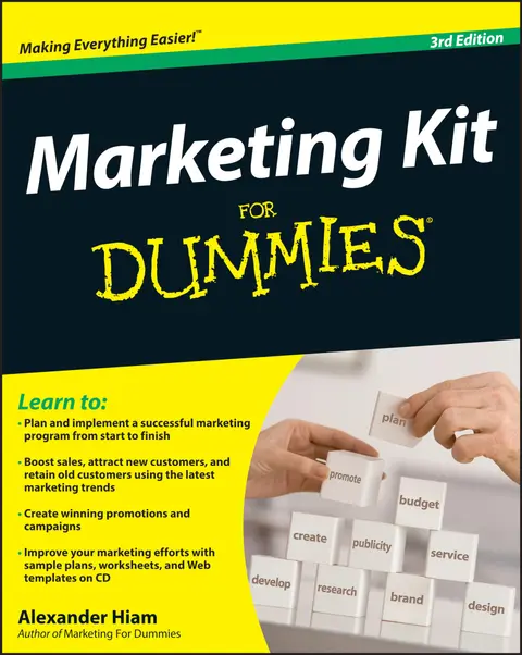 Cover of Marketing Kit for Dummies