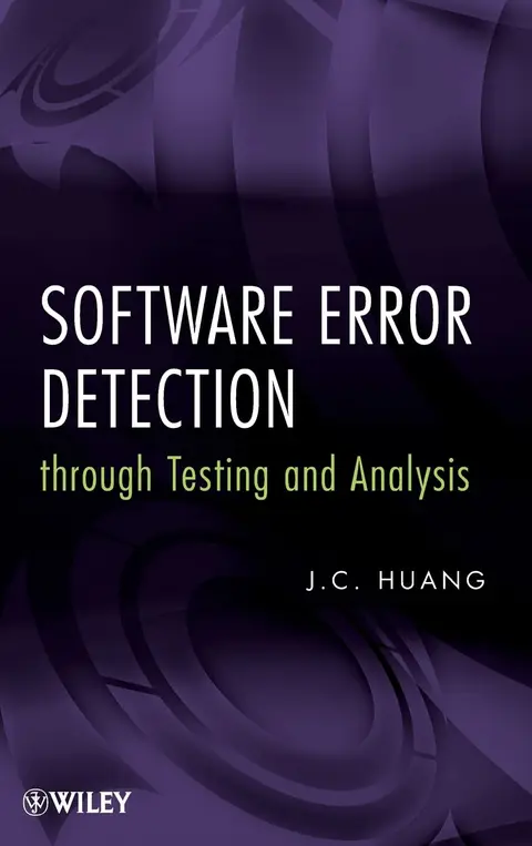 Cover of Software Error Detection Through Testing and Analysis