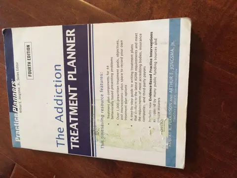 Cover of The Addiction Treatment Planner