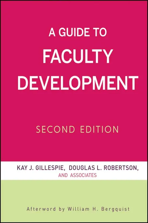 Cover of A Guide to Faculty Development