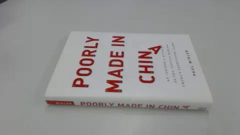 Cover of Poorly Made in China