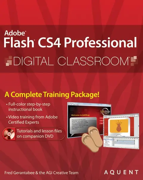 Cover of Flash CS4 Professional Digital Classroom
