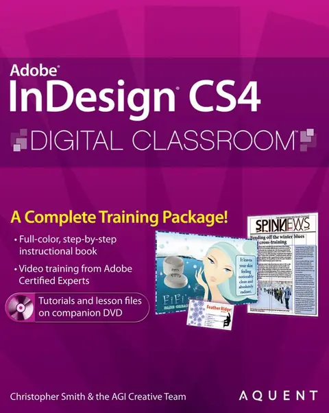 Cover of InDesign CS4 Digital Classroom