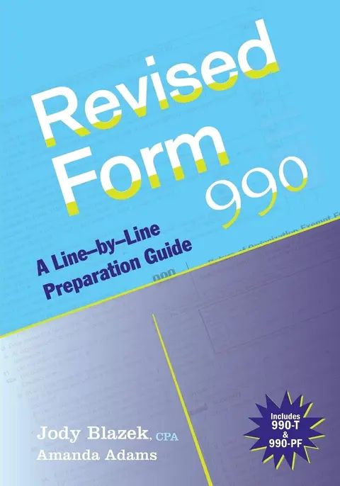 Cover of Revised Form 990