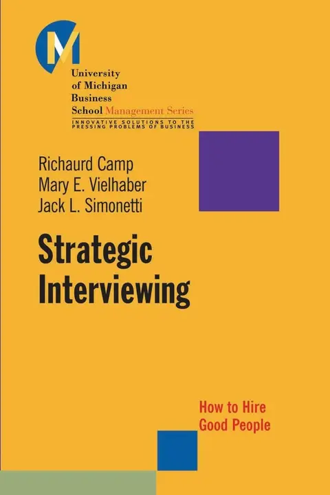 Cover of Strategic Interviewing
